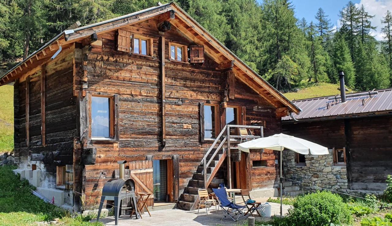 Chalet Biene - Swiss Alp Chalet With Sauna And Jacuzzi Ulrichen Eksteriør bilde