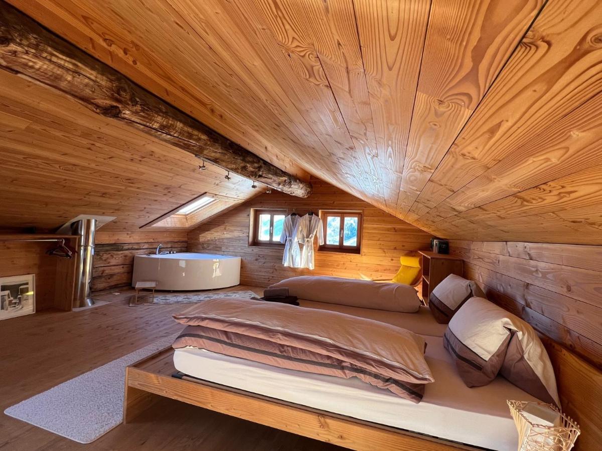 Chalet Biene - Swiss Alp Chalet With Sauna And Jacuzzi Ulrichen Eksteriør bilde